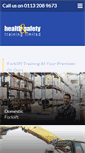 Mobile Screenshot of forklifttraininginleeds.com